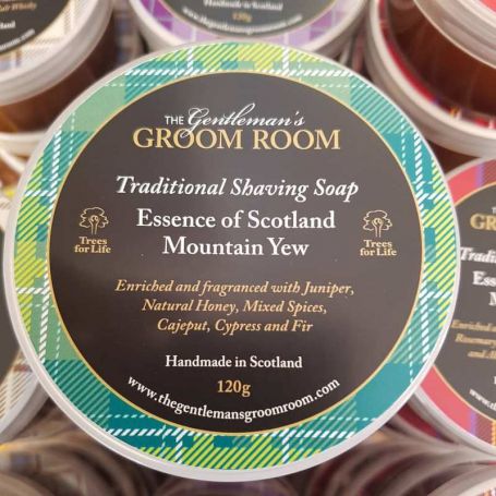 Savon à barbe artisanal "Mountain Yew" - The Gentleman's Groom Room
