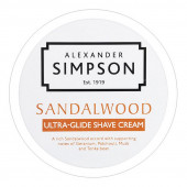 Crème à Raser "Sandalwood" - Simpsons