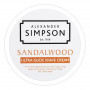 Crème à Raser "Sandalwood" - Simpsons
