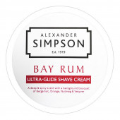 Crème à Raser "Bay Rum" - Simpsons