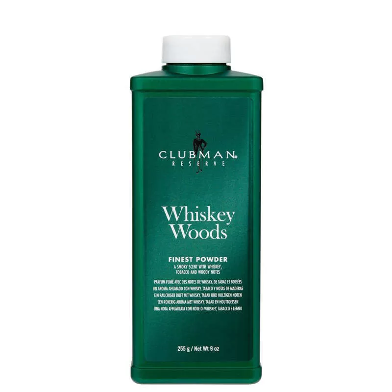 Poudre Après-Rasage "Whiskey Woods" - Clubman Pinaud
