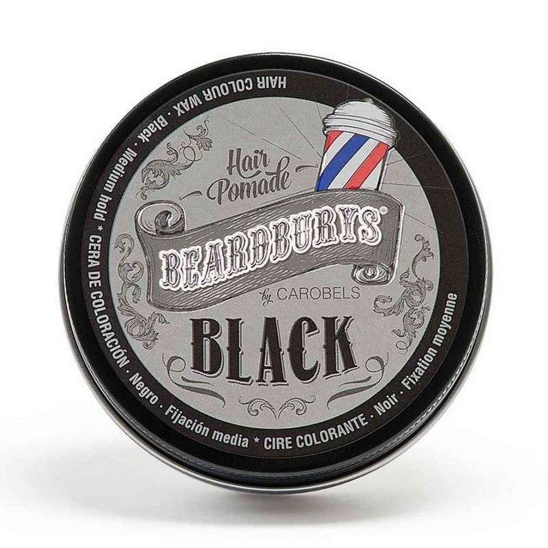 Cire Coiffante et Colorante "Noir" - Beardburys