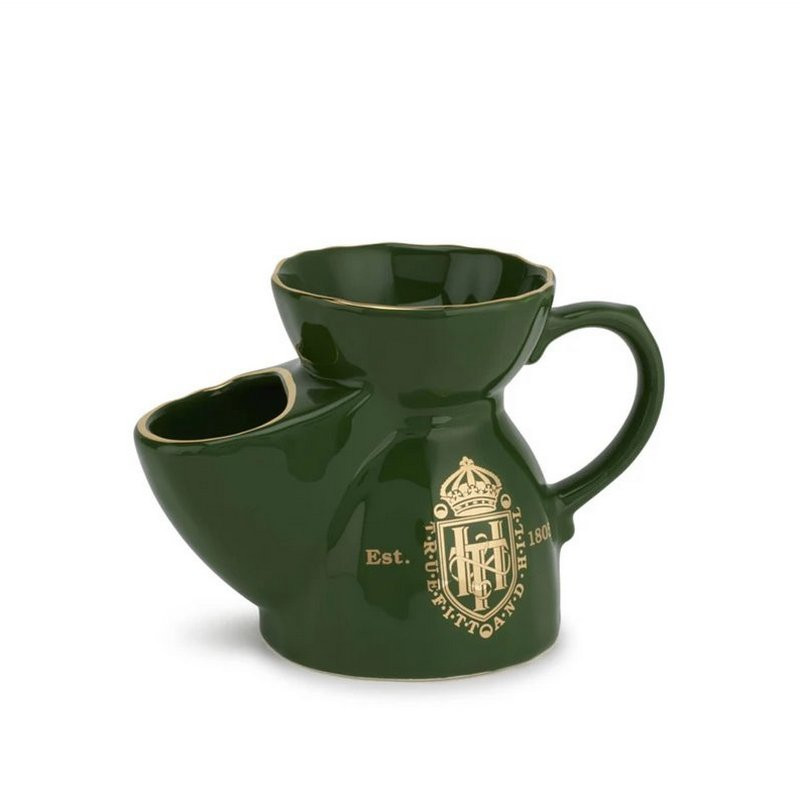 Scuttle de Rasage Traditionnel Vert - Truefitt & Hill