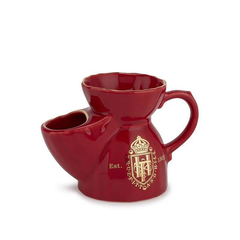 Scuttle de Rasage Traditionnel Rouge - Truefitt & Hill