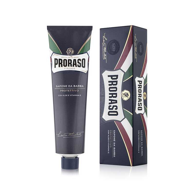 Tube de Crème de Rasage Aloe et Vitamine E - Proraso