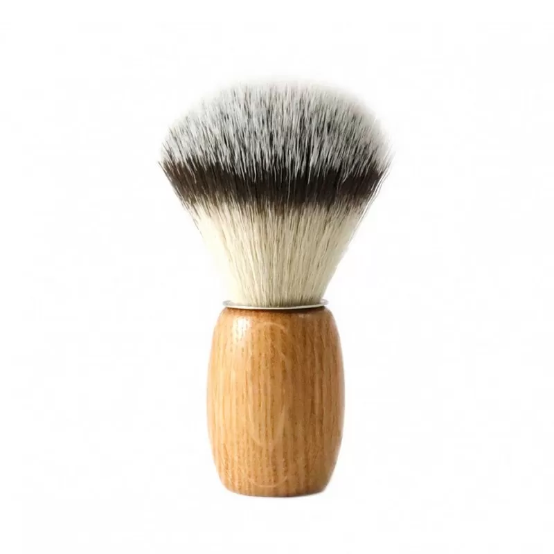 Blaireau de Rasage Vegan en Chêne - Gentleman Barbier