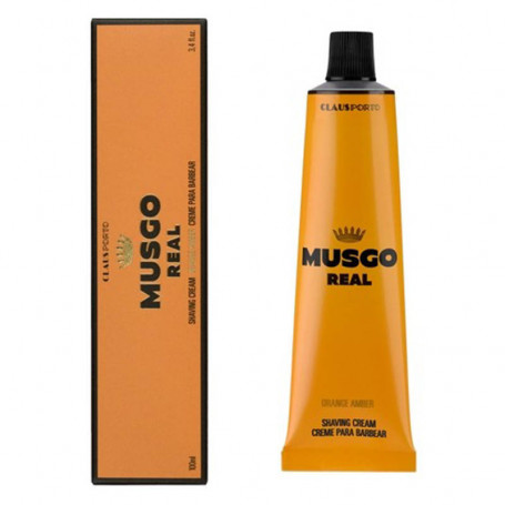 Crème de Rasage en Tube "Orange Amber" - Musgo Real