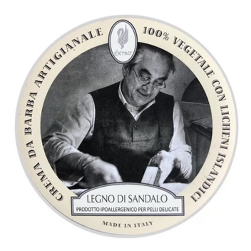 Crème de Rasage "Legno di Sandalo" - Extro Cosmesi