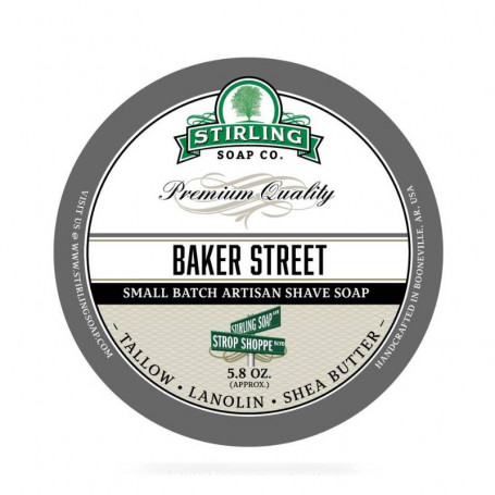 Savon de Rasage Baker Street - Stirling Soap Company