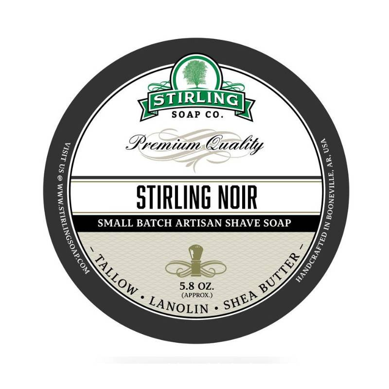 Savon de Rasage Stirling Noir - Stirling Soap Company