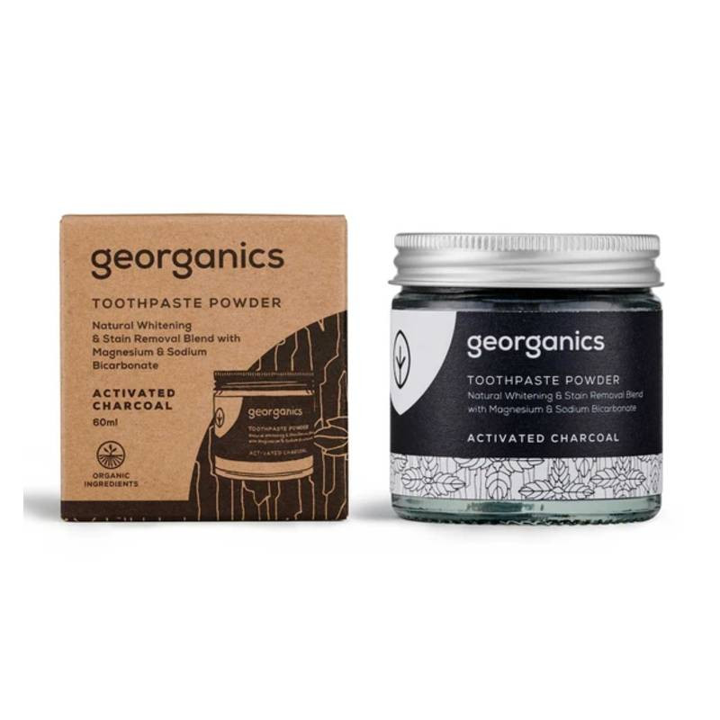 Georganics Dentifrice Naturel En Poudre Au Charbon Actif