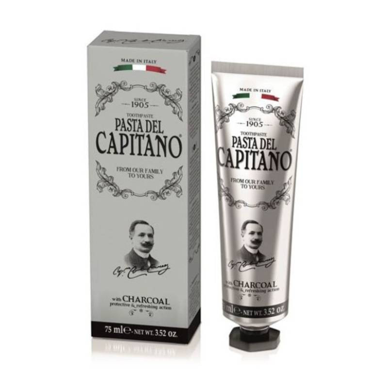 Dentifrice "Charcoal" - Pasta Del Capitano