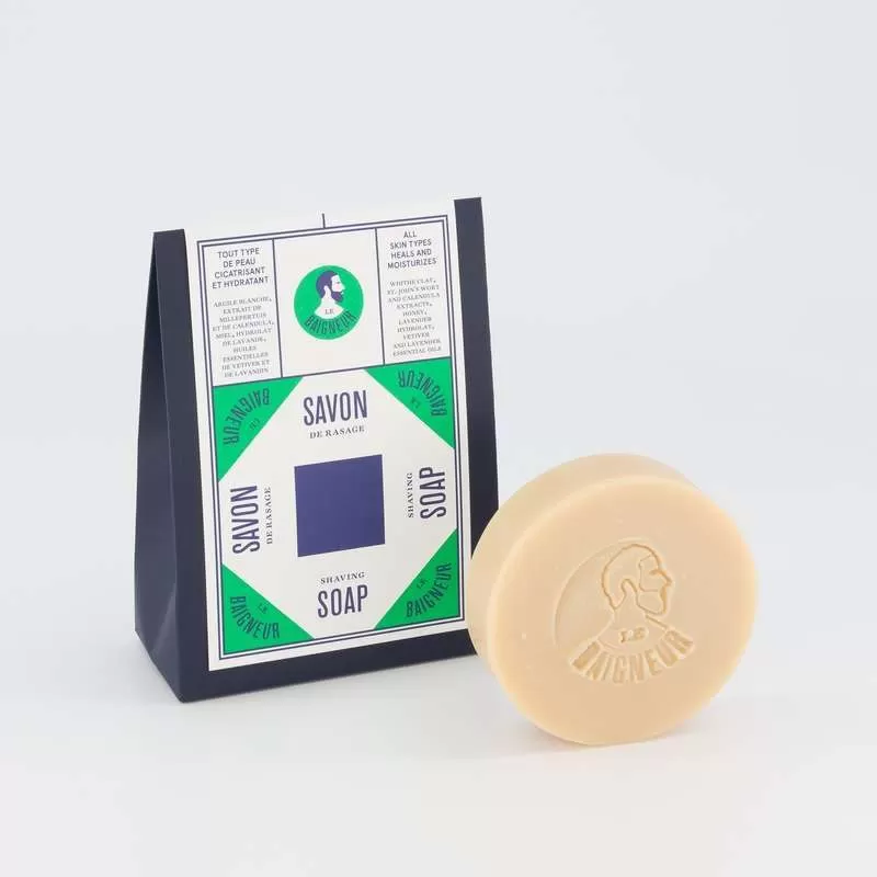 Recharge de Savon à Barbe Artisanal - Le Baigneur