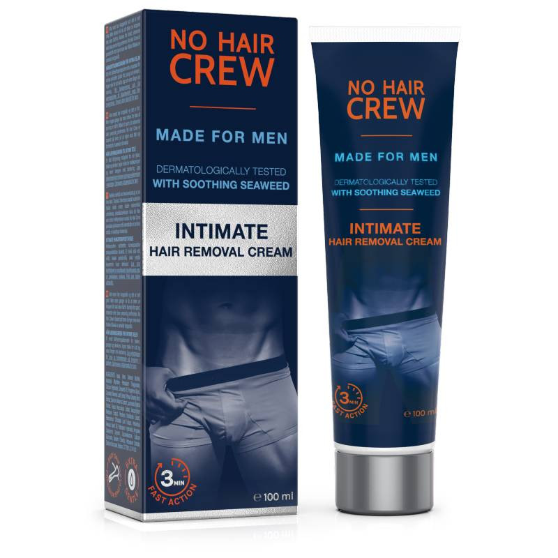 Crème Dépilatoire Zones Intimes - No Hair Crew