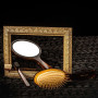 Miroir de Luxe Plat avec Poignée "Jaspé" Classic - Koh-I-Noor