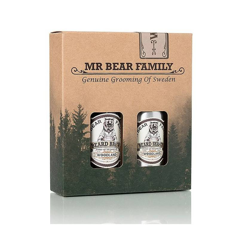 Kit pour Barbe "Woodland" - Mr Bear Family