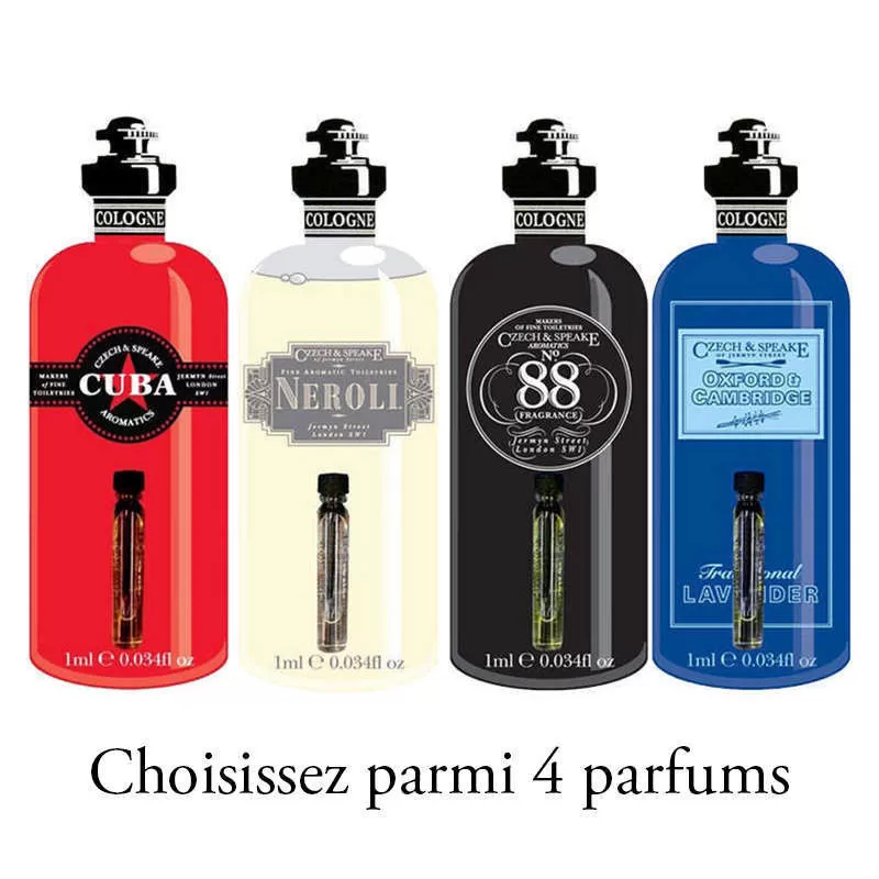 Échantillon d'Eau de Cologne - Czech & Speake