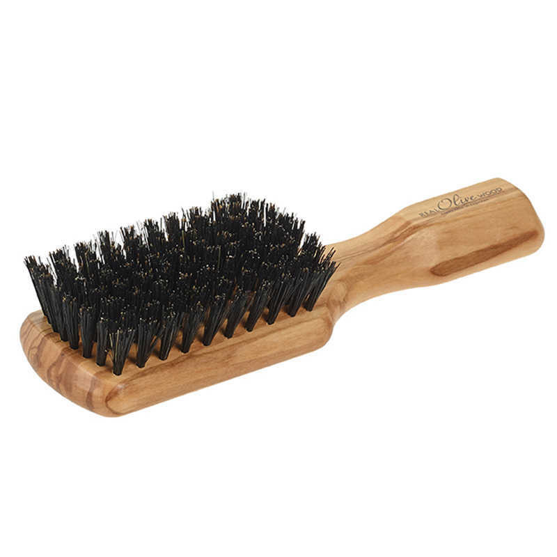 Brosse à Cheveux Homme en Bois d'Olivier - Keller