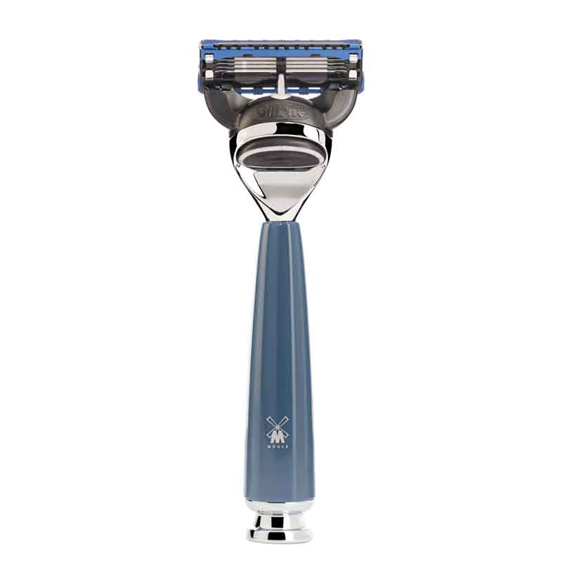 Rasoir Gillette Fusion en Résine Bleue - Mühle