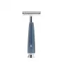 Rasoir de Sûreté en Résine Bleue et Métal R228SR - Mühle