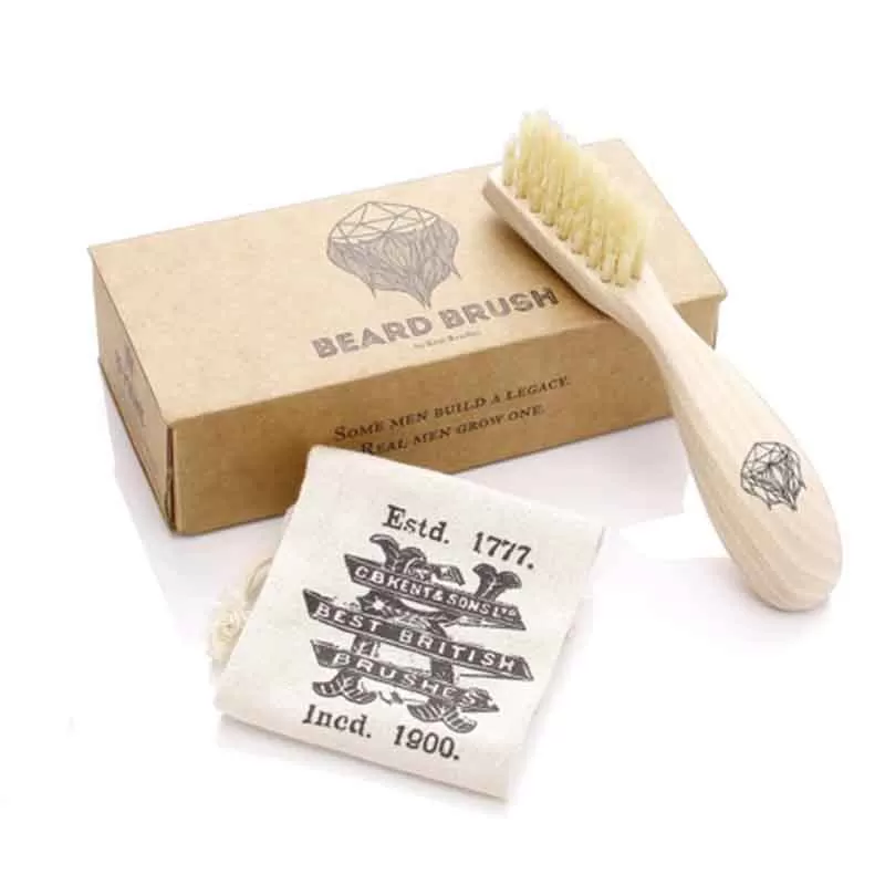 Brosse à Barbe et Moustache pour Gaucher - Kent