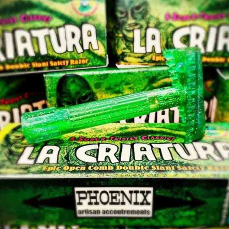 Rasoir de Sûreté Slant "La Criatura" - Phoenix Artisan