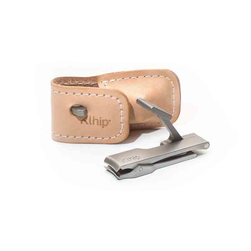 Coupe-ongles Kai Mimuno PQ2001 - Acier Inoxydable Avec étui En Cuir, Neuf
