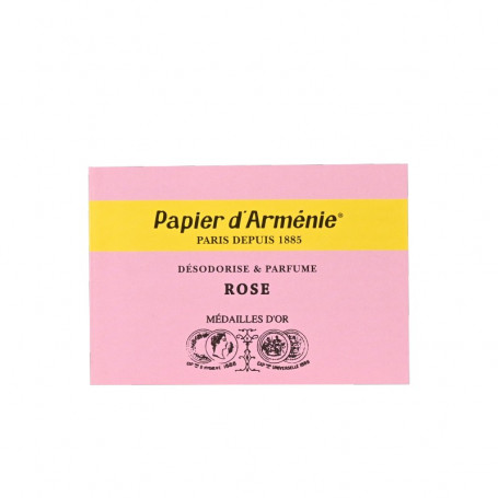 Carnet Rose - Papier d'Arménie
