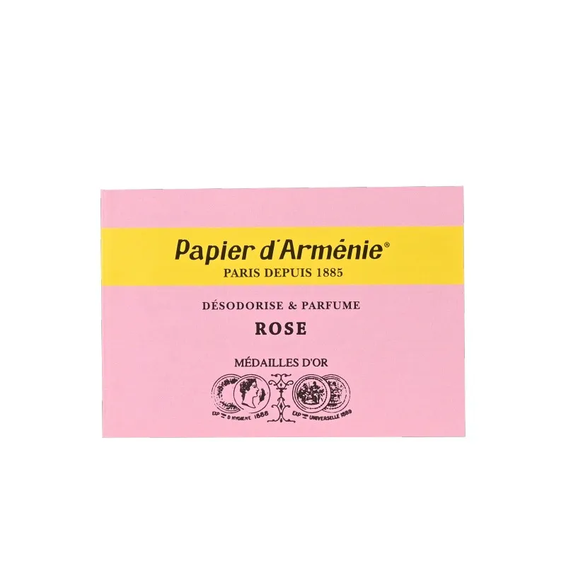 Carnet Rose - Papier d'Arménie