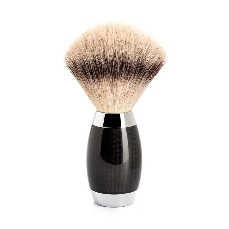 Blaireau de Rasage en Fibre de Carbone et Chrome - Mühle