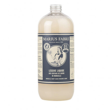 Lessive liquide aux copeaux de savon de Marseille sans huile de palme - Marius Fabre