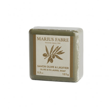Savon "Olive & Laurier", sans huile de palme - Marius Fabre