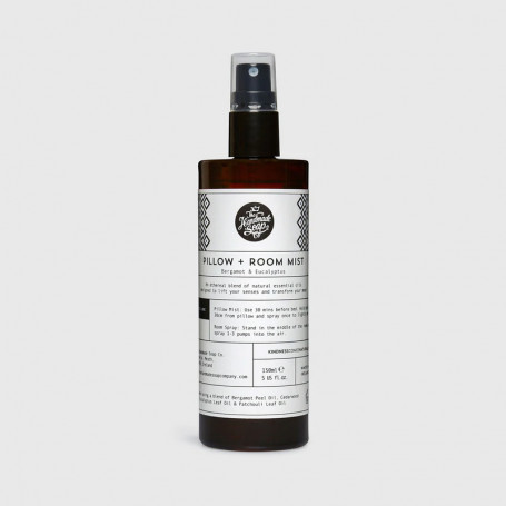 Oreiller + Brume d'ambiance - Bergamote & Eucalyptus - The Handmade Soap Co