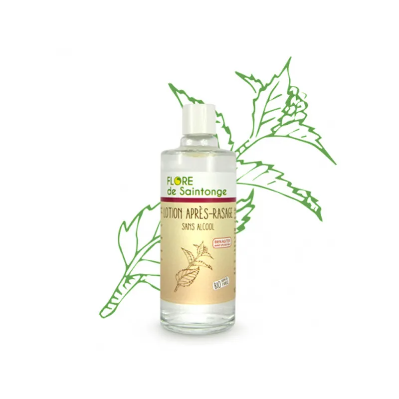 Lotion après-rasage sans alcool - Flore de Saintonge