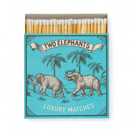Boite d'Allumettes de Luxe "Two Elephants" - Archivist