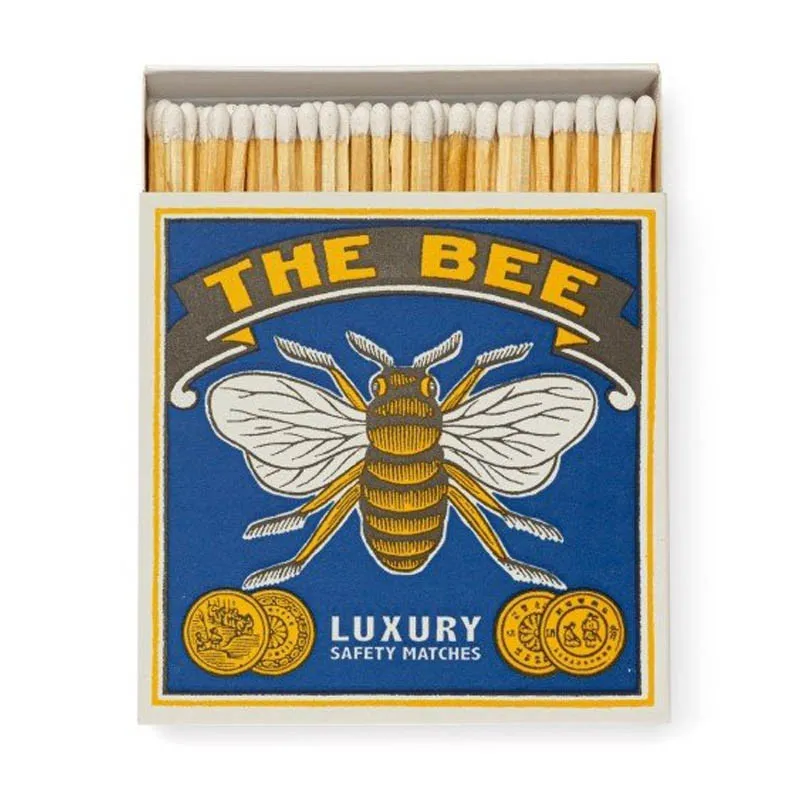 Boite carrée Allumettes "The Bee" - Archivist
