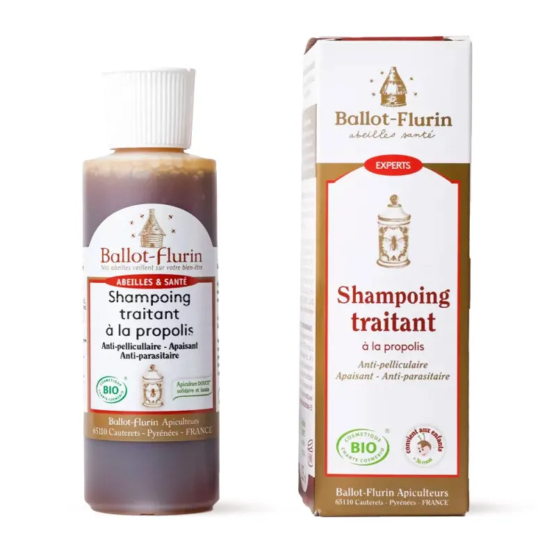 Shampoing traitant à la propolis - Ballot-Flurin