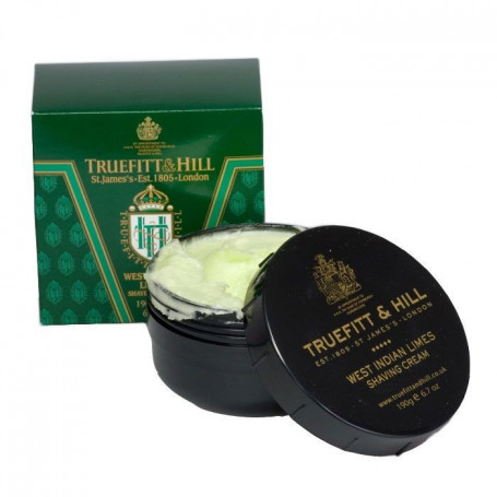 Crème à Raser "West Indian Lime" en Bol - Truefitt & Hill