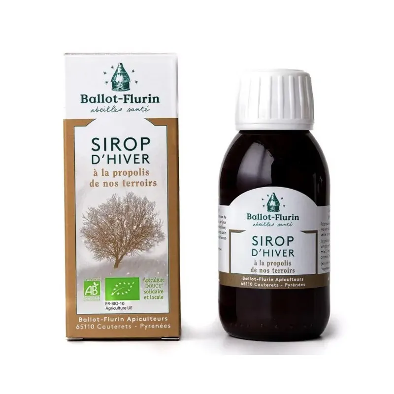 Sirop d'hiver à la propolis de nos terroirs - Ballot-Flurin