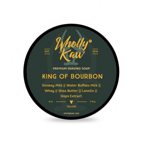 Savon à raser "King of Bourbon" - Wholly Kaw