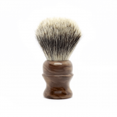 Blaireau de Rasage "Trapu" Pure Badger et Ronce de Noyer - Gentleman Barbier