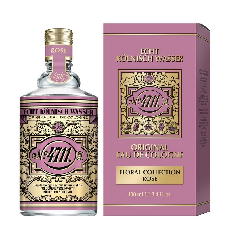 Eau de Cologne "Rose" - Floral Collection - 4711