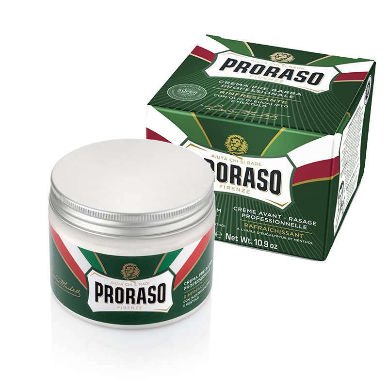 Crème Avant Rasage à l'Eucalyptus Grand Format - Proraso