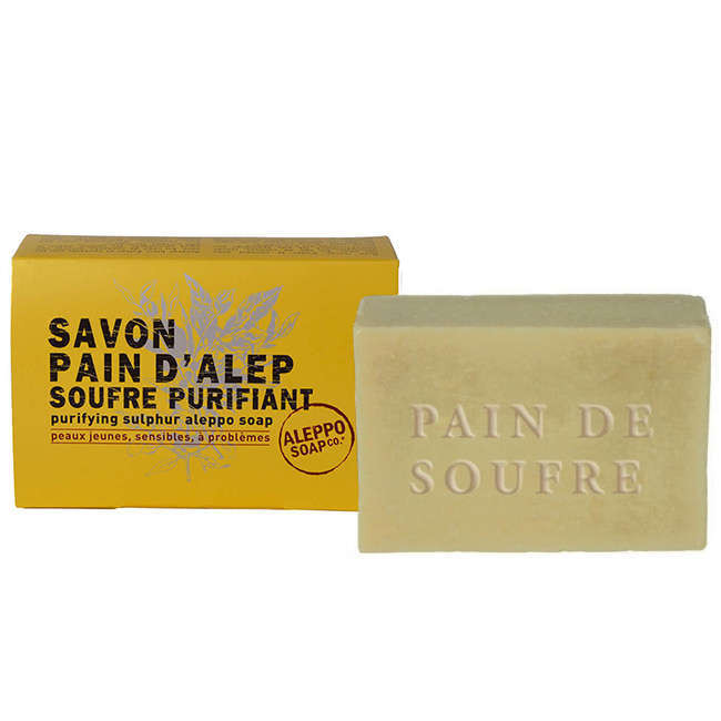 Savon pain de souffre Aleppo Soap Co