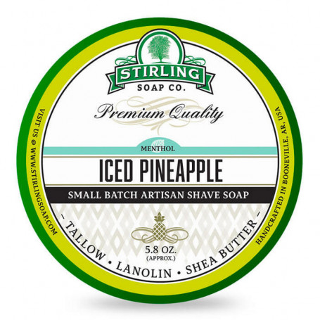 Savon de Rasage "Iced Pineapple" - Stirling Soap Company