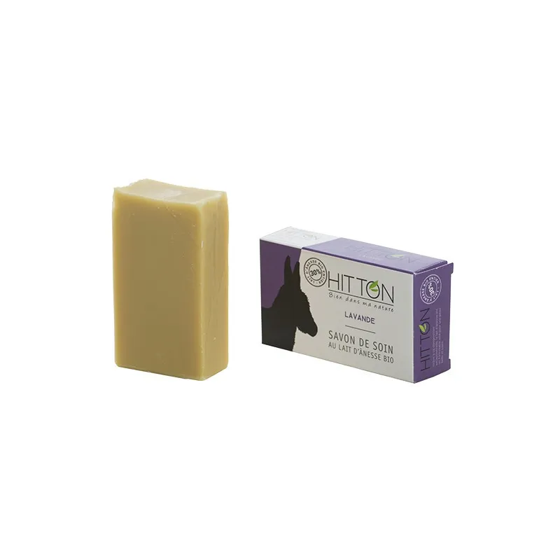 Savon au Lait d'Ânesse BIO - Lavande - La Ferme Hitton