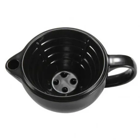 Scuttle de Rasage à l'Américaine Noir - DScosmetic