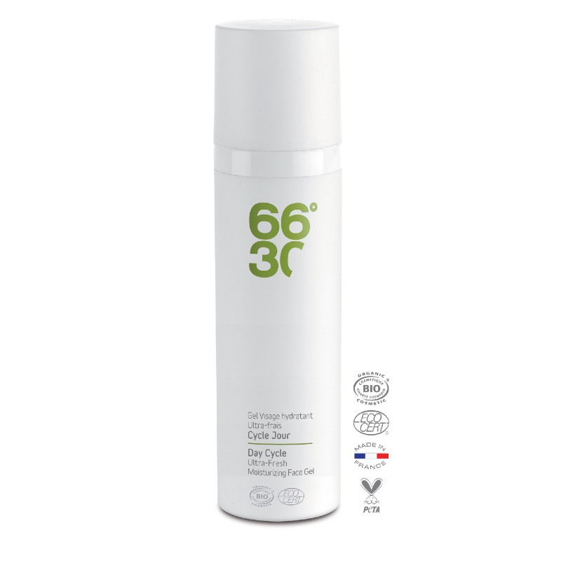 Gel visage hydratant ultra-frais - 66°30