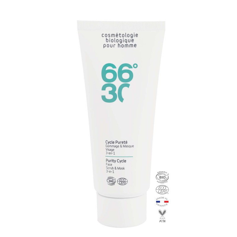 Gommage & Masque Visage 3-EN-1 - 66°30