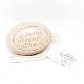 Savon Oval au Lait d'Ânesse avec Corde - Anes & Sens
